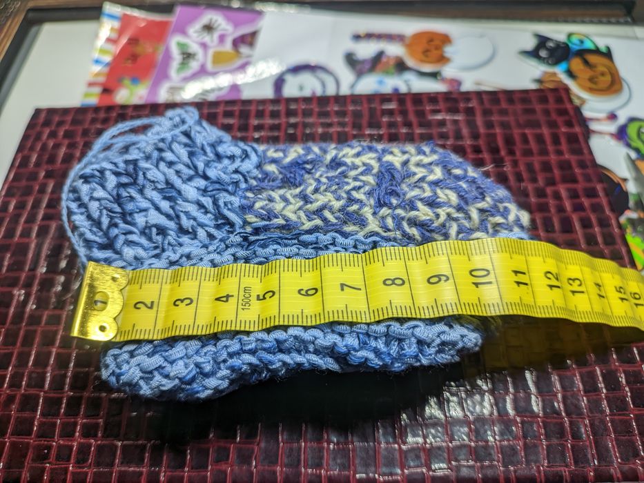 Детские вязаные носки