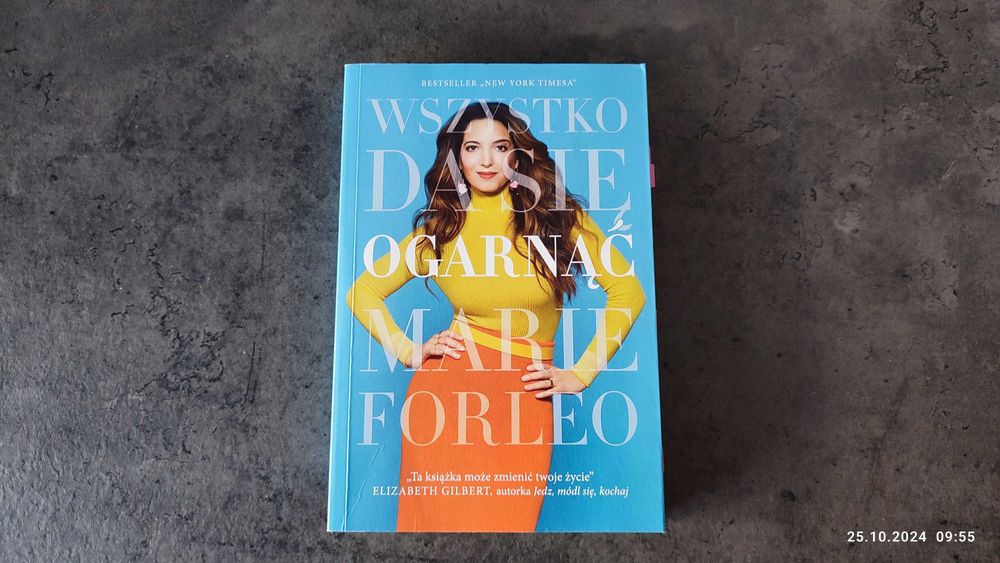Wszystko da się ogarnąć - Marie Forleo, książka, samorozwój, coach