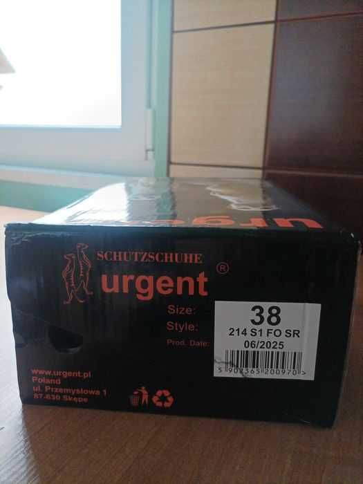 Buty Robocze URGENT r38 do--Texen