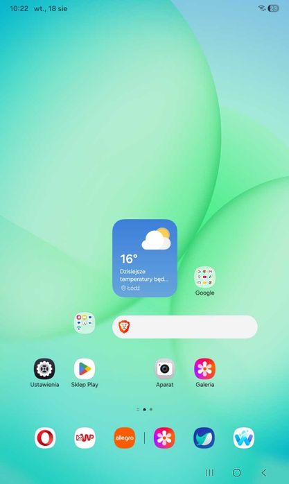 SUPER TABLET Samsung A11.Ekran 8.7.Pamięć 4/64gb.gwarancja producenta