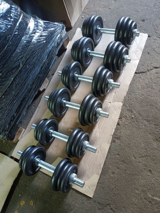 Гантели наборные металлические, гантелі розбірні, цена 70 гривен за кг