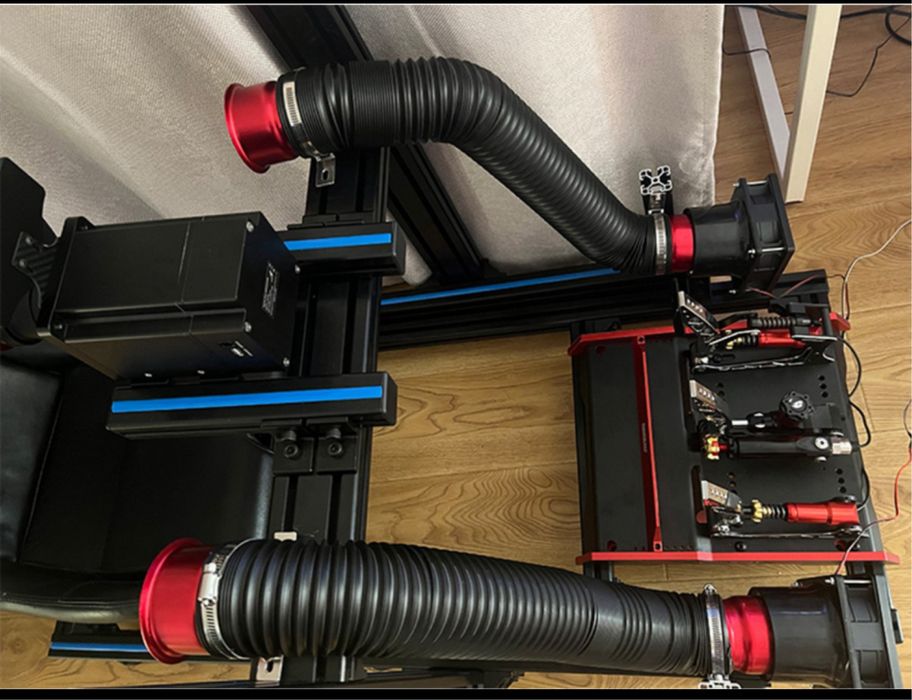 Simulador de velocidade, vento, AR para cadeiras Game.