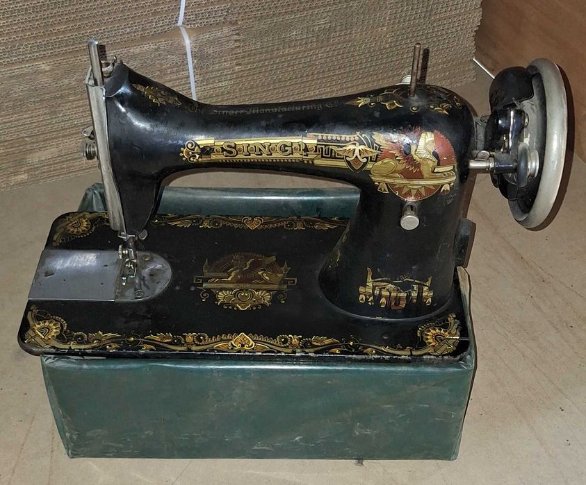 Máquinas de costura singer antigas só cabeças 4
