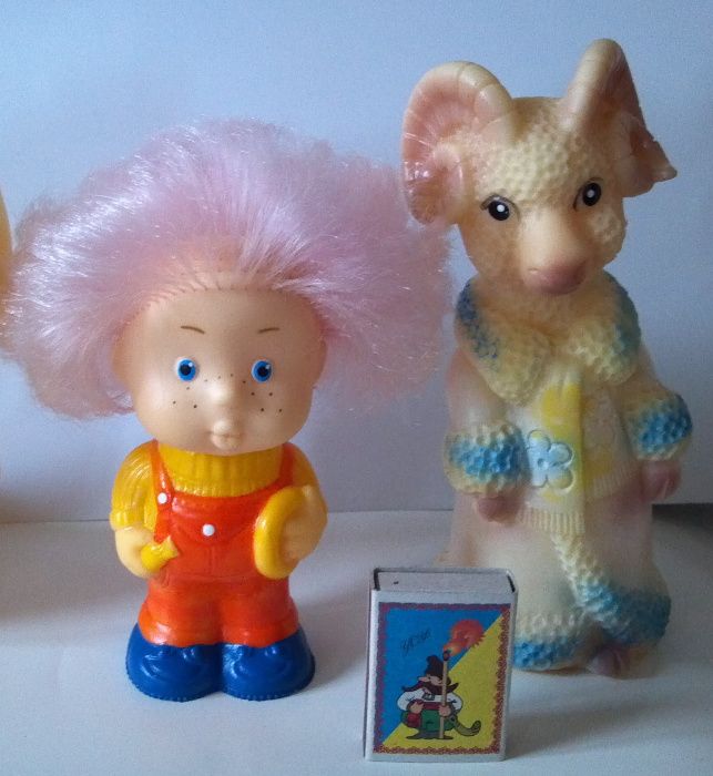 Коллекция резиновых игрушек