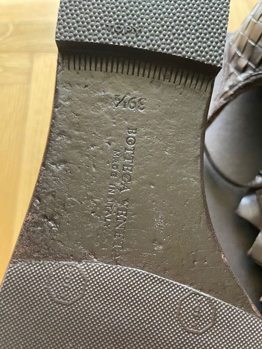 Bottega Veneta плетеные босоножки оригинал