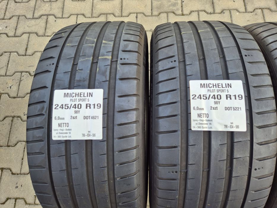 Opony Michelin 245 40 R19