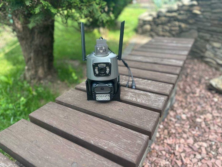 ‼️ Уличная ip камера wi-fi 4️⃣G удаленный просмотр 8️⃣Мп поддержка SIM