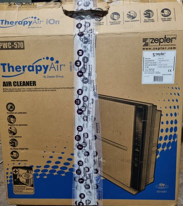 Очиститель воздуха Цептер Zepter THERAPY AIR ION  с ионизатором