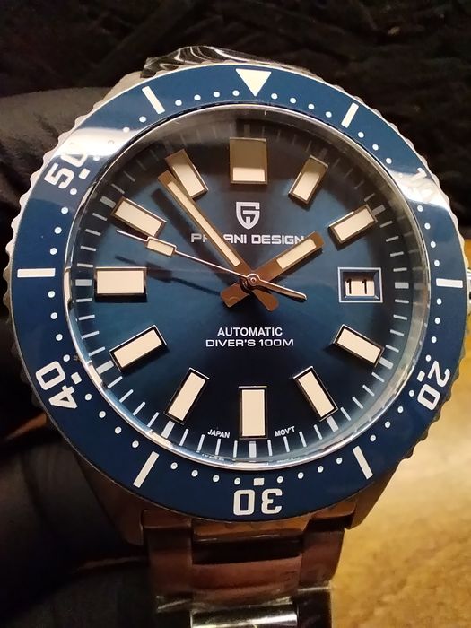 Часы Pagani Design NH35 42mm хомаж Seiko