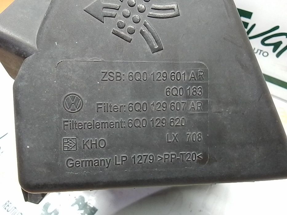 Caixa De Filtro De Ar Completo Volkswagen Polo (9N_)