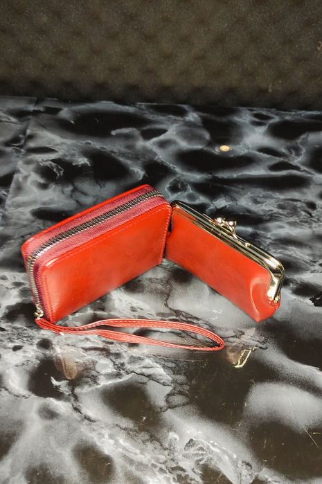 Carteira dupla estilo vintage elegante