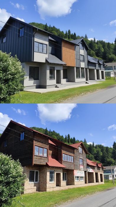 Продаж будинку під комерційну діяльність у с. Шешори неподалік річки