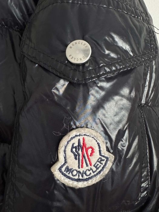 Kurtka zimowa pikowana połysk  Moncler roz XL