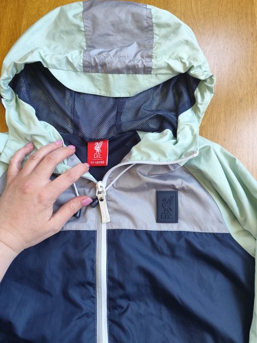 Kurtka wiatrówka chłopięca 152 + bluza Hummel