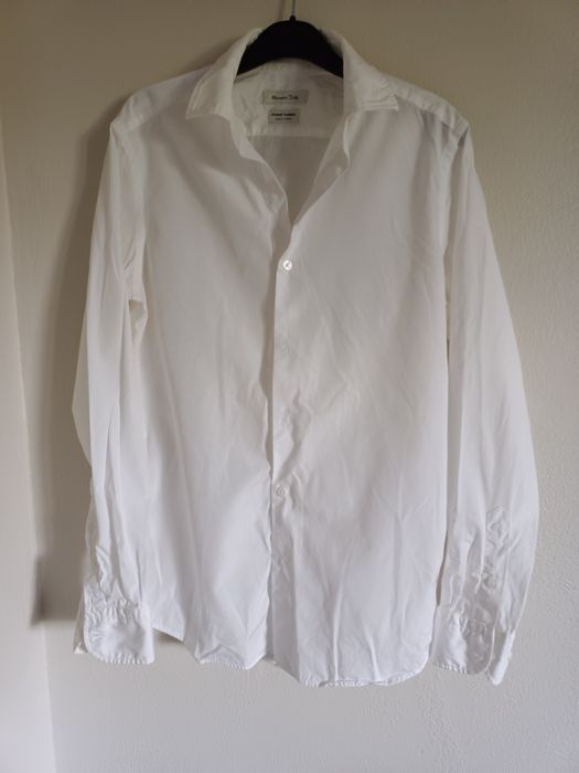 Biała koszula męska massimo dutti