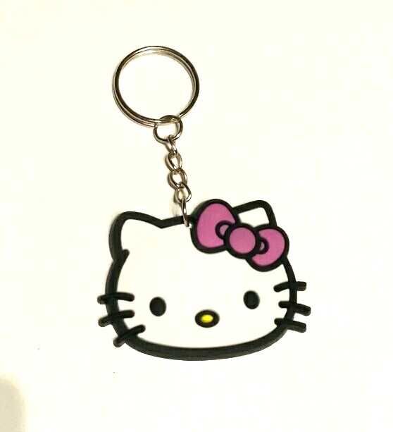 Porta-chaves Hello kitty silicone