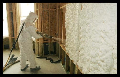 Утеплення піною (пінополіуретан) ППУ Корець