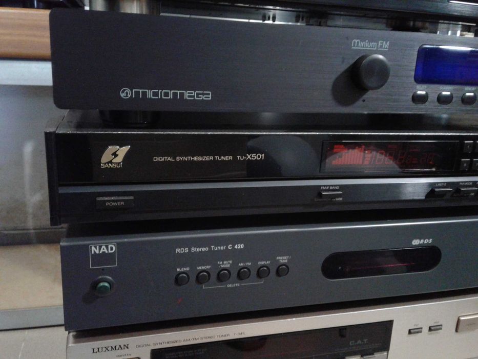 PIONEER ,LUXMAN ,Onkyo ,Nad, tunery radiowy stereo , zestaw