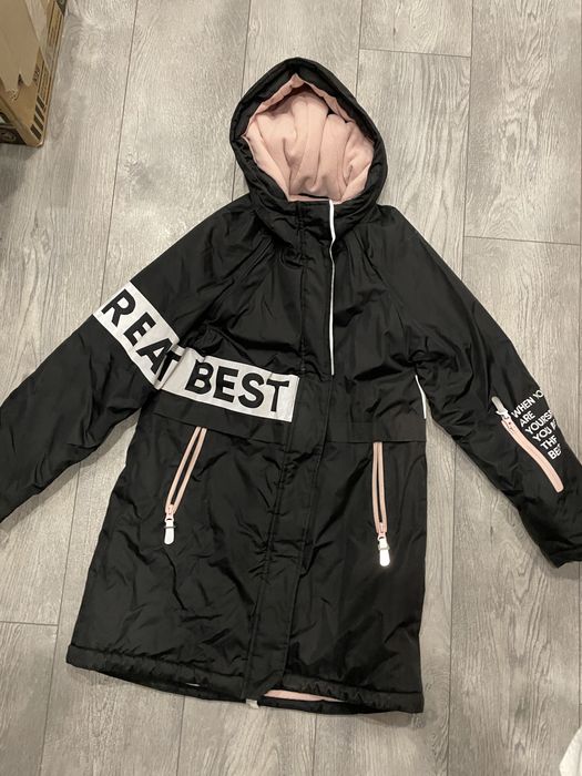 Парка зимова для дівчинки