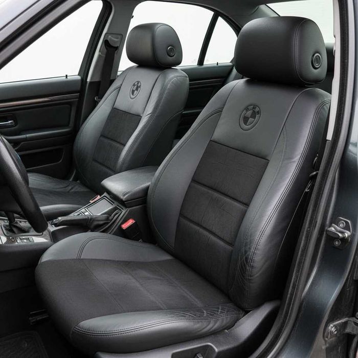 Чохли в салон BMW E39 Модельні Екошкіра Новий комплект EMC-ELEGANT