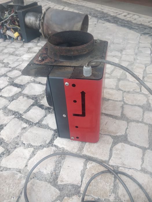 Sem-fim e exaustor de fumos