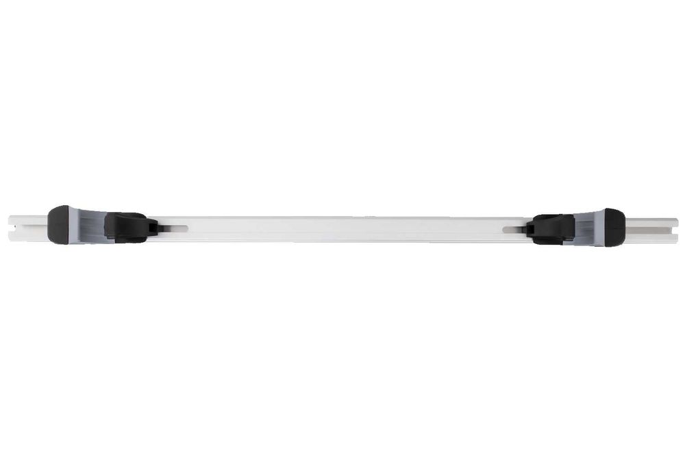Bagażnik dachowy uniwersalny aluminiowy na relingi Inter Pack Eco Alubase 135 cm