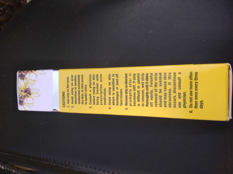 BIORE WITCH HAZEL Japan głęboko oczyszczające plastry nos