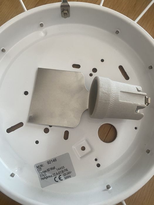 Candeiero teto criança