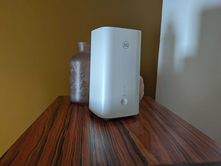 Router na kartę 5G Huawei/Zowee/Brovi H155-381 bez simlock'a, WiFi6 3000AX, Agregacja 3.6Gb/s, 5G + LTE cat. 20 =BRAK GÓRNEJ OBUDOWY= Gwarancja, FV23
