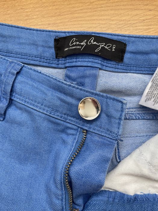 Джинси, штани сині жіночі Cindy Crawford