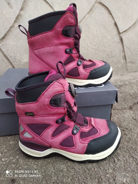 Ecco BOA 31 38 сапоги на дівчинку зимові чоботи черевики ботинки ессо