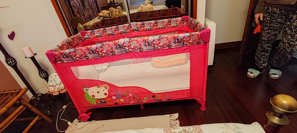 Cama viagem bebé e colchão