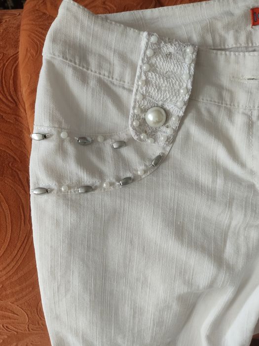 Штани жіночі льон