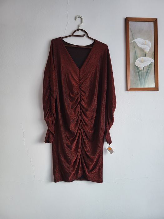 Seksowna sukienka plus size nowa z metką