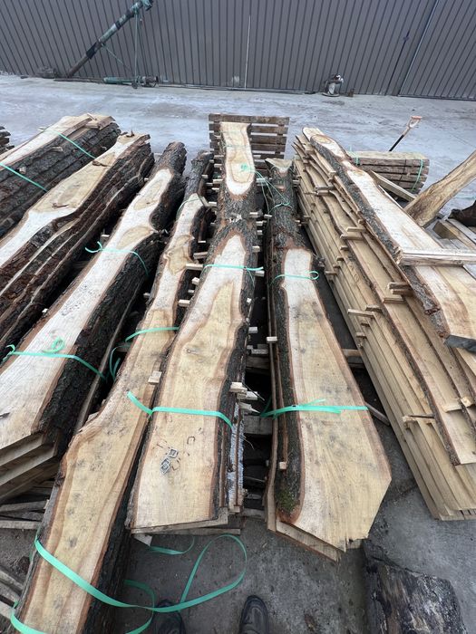 Dąb deski tarcica nie obrzynany