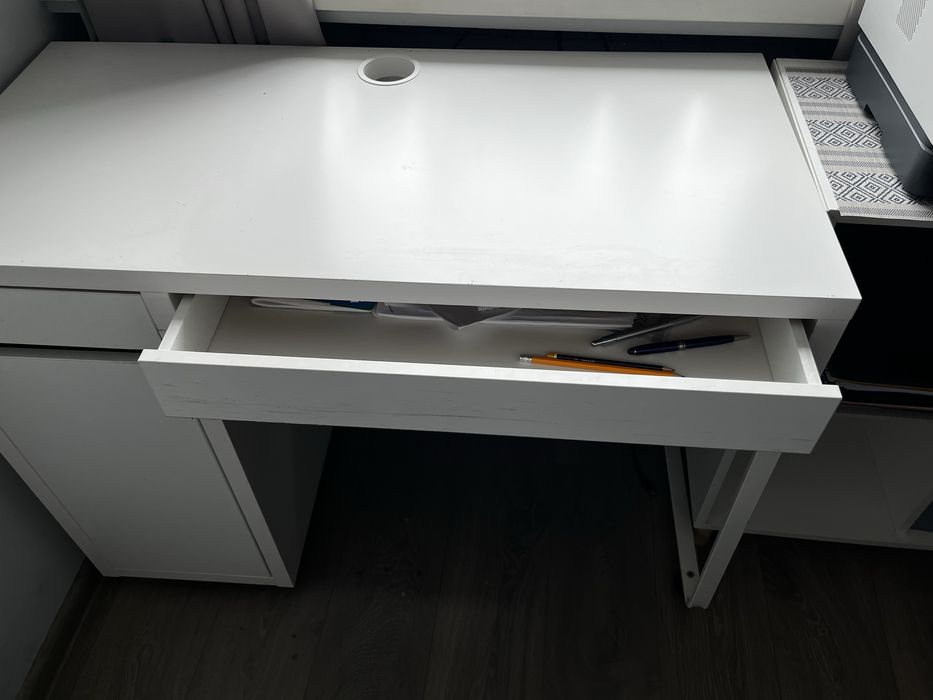 Biurko białe ikea