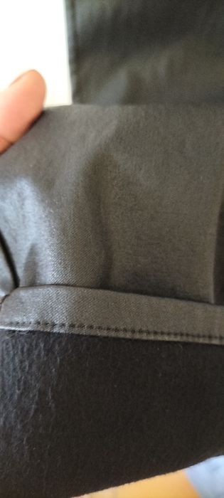 Calça tipo napa preta