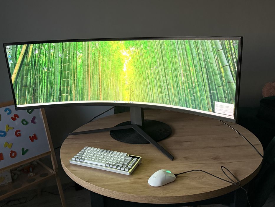 LG UltraGear 49GR85DC-B | 49” | 5120×1440 | 240Hz | JAK NOWY