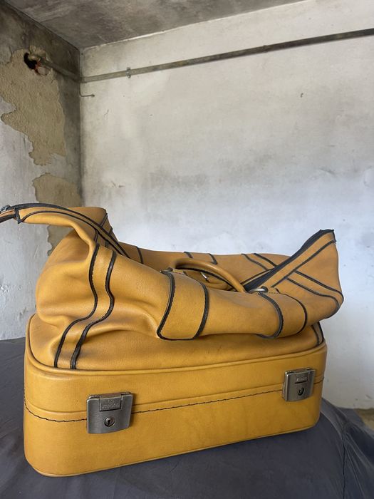 Saco Vintage em pele