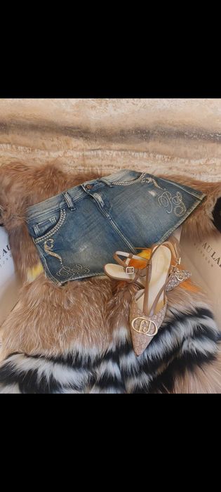 Luksusowa spódniczka z denimu Marki Rossodisera