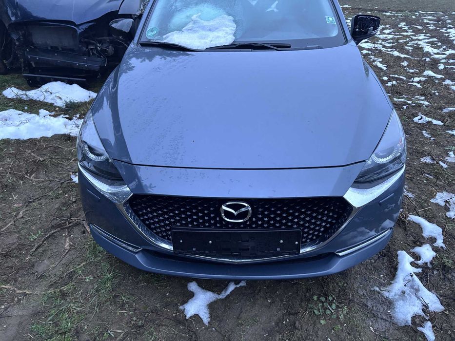 mazda 2 dj lift zderzak maska chlodnice kompletny przód lakier 47C