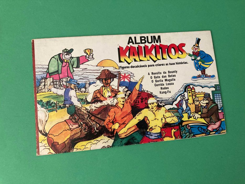 Raro Livro Album Kalkitos Anos 80