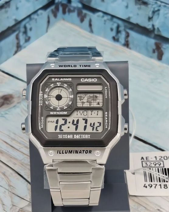 Мужские часы Casio Illuminator AE-1200 Новые