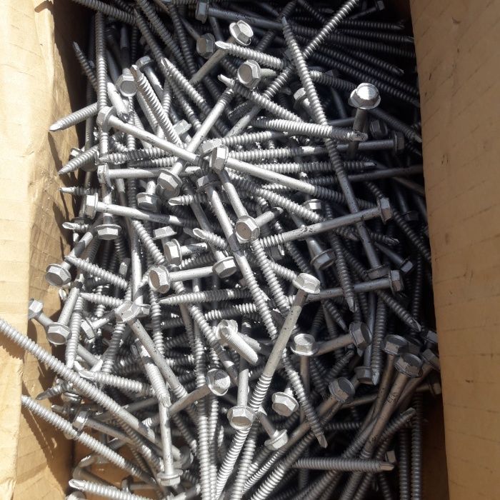 wkręty samo wiercące płyta warstwowa dacrometr 110 mm 300 sztuk paczka