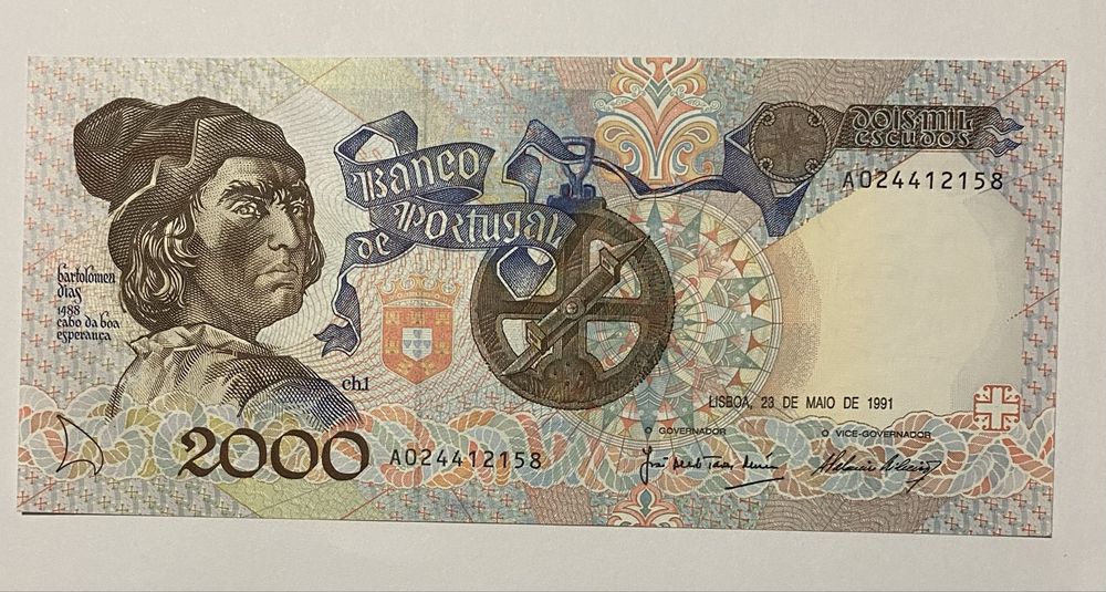 Nota 1110 - Dois Mil Escudos 1991