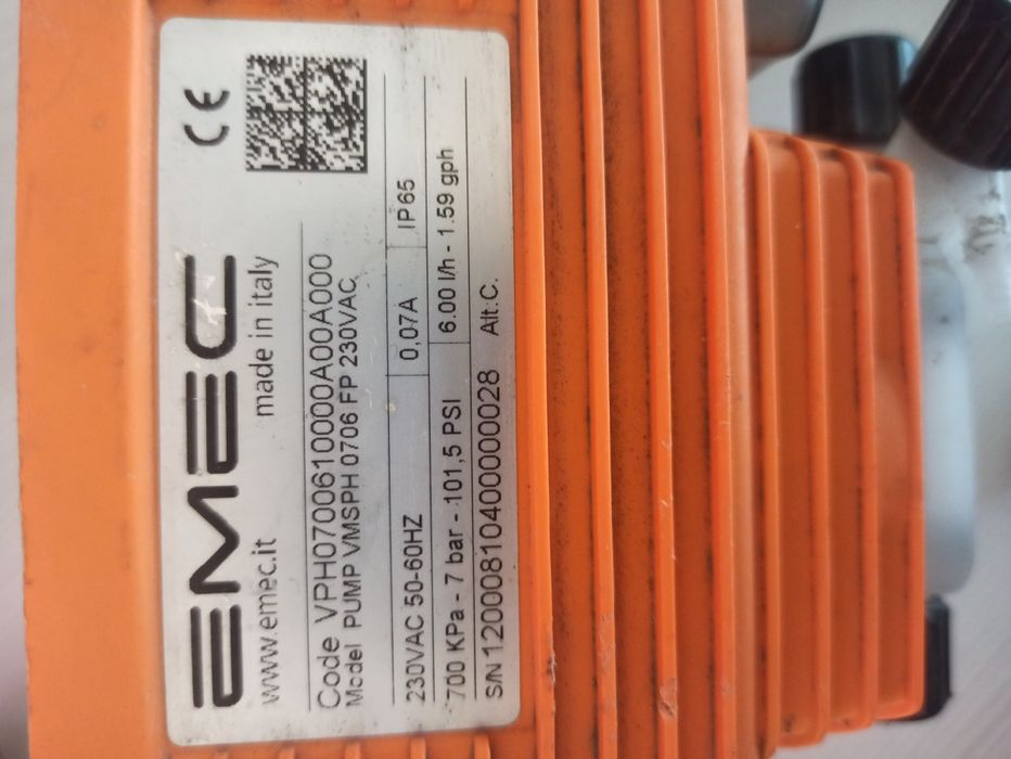 Італьянський насос дозуючий EMEC