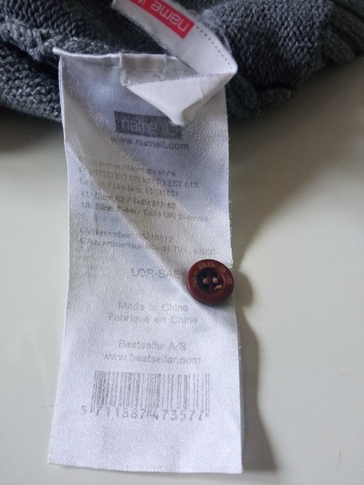 Name it dziecięca kamizelka bawełna r 62