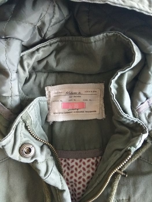 Casaco com capuz Bershka