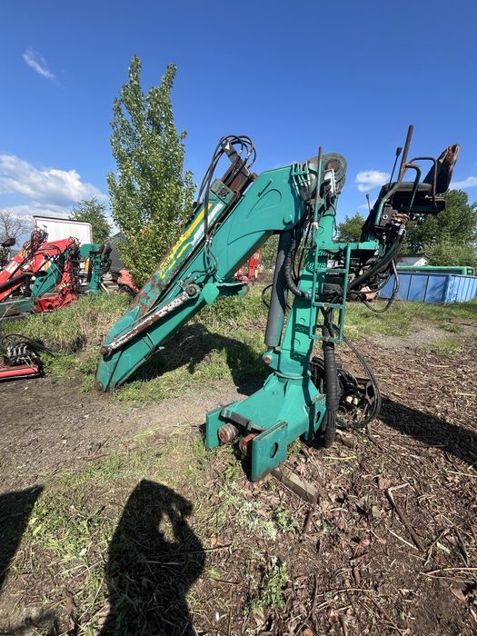 Лісовий кран маніпулятор Ostroj 185z грейфер Loglift Palfinger Epsilon
