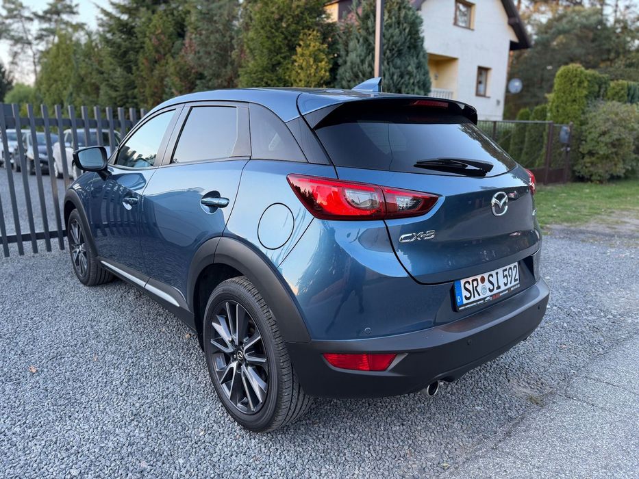 Mazda CX-3 * Lak 100% org. * Head-Up * Skóry * NAVI * Kamera * Bezwypadkowy *